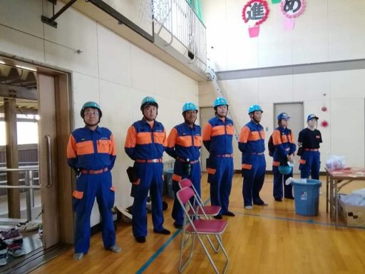 八郷地区防災訓練