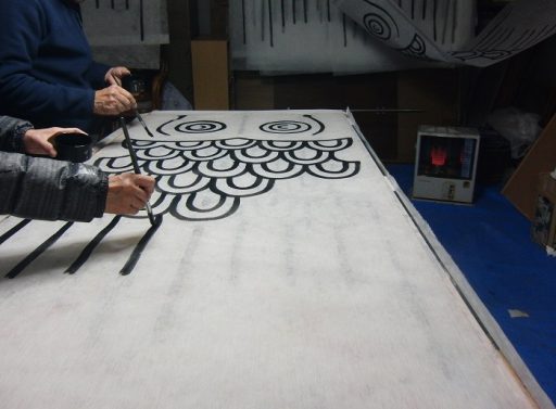 2/28（火）うろこ描きは順調です