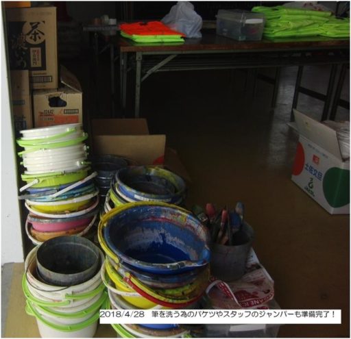 第１５回「親子で作ろうこいのぼり」最終チェック