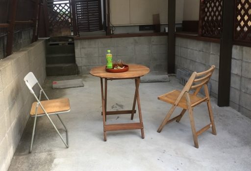 ちょっと寄り道・・・（一丁目東の街かど休憩所再開）