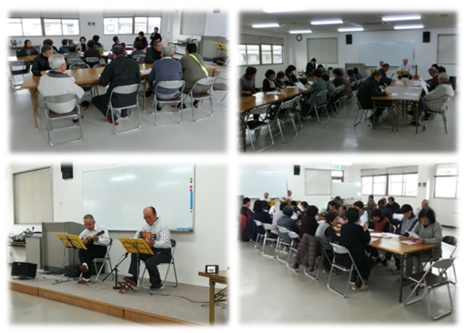 12月4日の「山分町健康づくり教室」