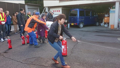 平津新町防災訓練